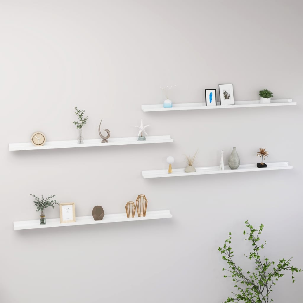 Wall Shelf Floating Shelf Wall Mounted Display Shelf for Photo Frame vidaXL