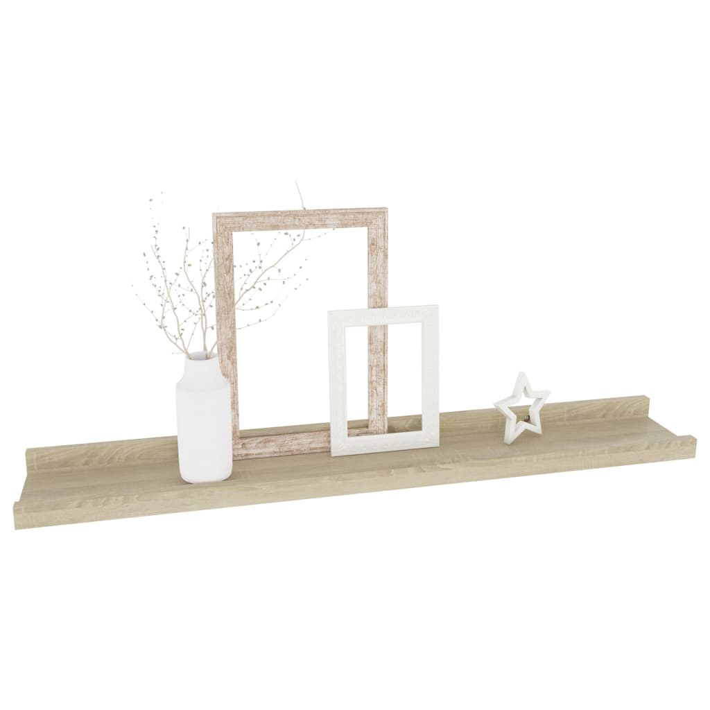 Wall Shelf Floating Shelf Wall Mounted Display Shelf for Photo Frame vidaXL