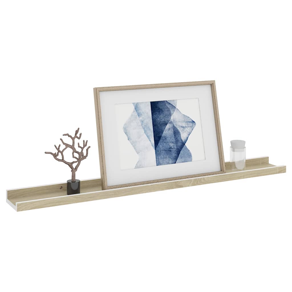 Wall Shelf Floating Shelf Wall Mounted Display Shelf for Photo Frame vidaXL