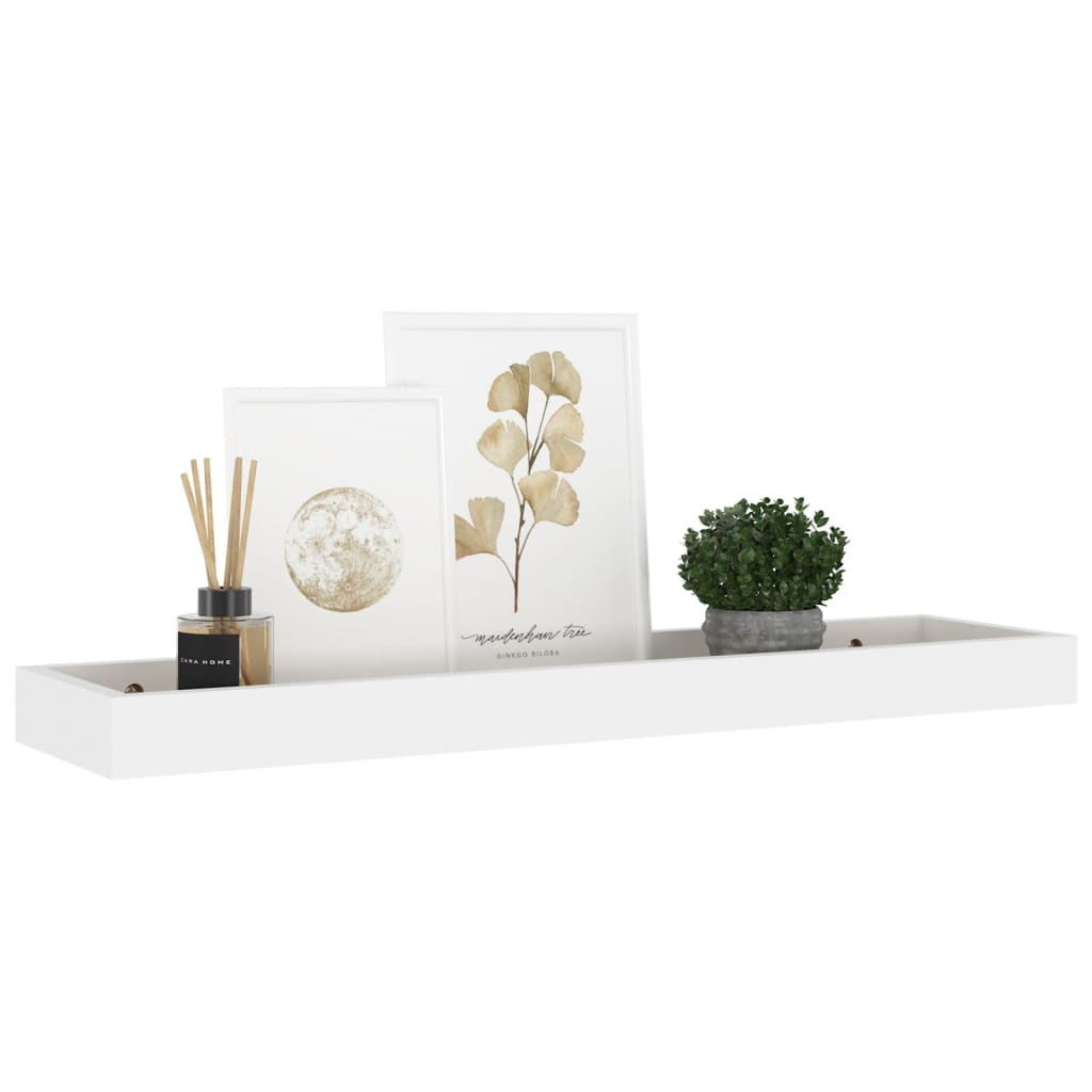 

vidaXL Wandschappen 4 st Loggia 60x15x4 cm MDF eikenkleurig en wit