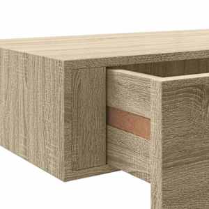 Nástěnná police se zásuvkou dub 60 x 23,5 x 10 cm MDF - obrázek 10
