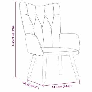 Relaxační křeslo se stoličkou hořčicově žluté textil - obrázek 11
