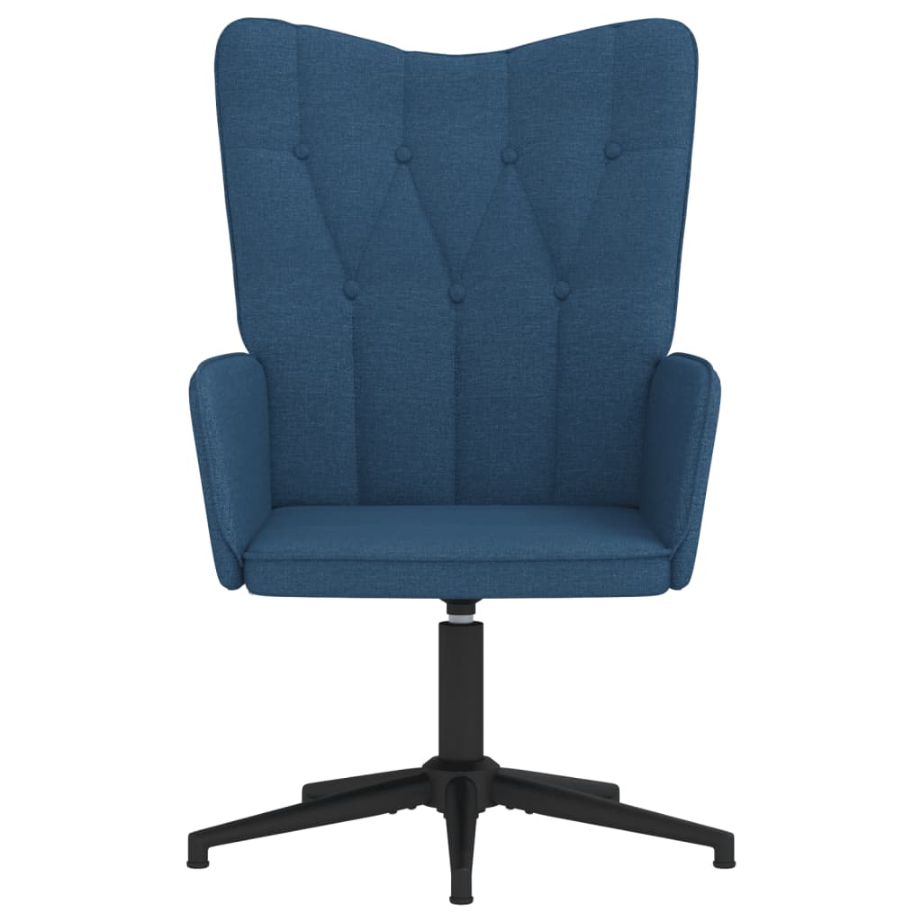 

vidaXL Relaxstoel stof blauw