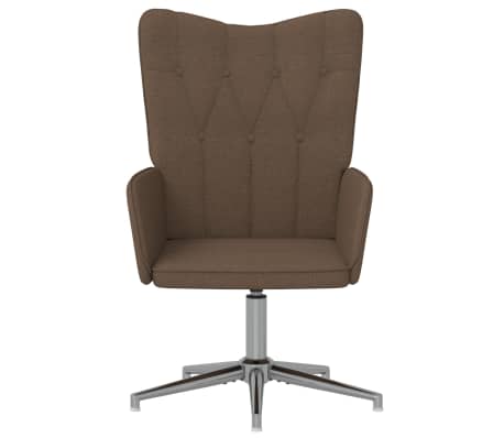 vidaXL Relaxsessel Braun Stoff