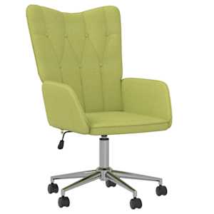 Relaxační křeslo zelená textil - obrázek 2