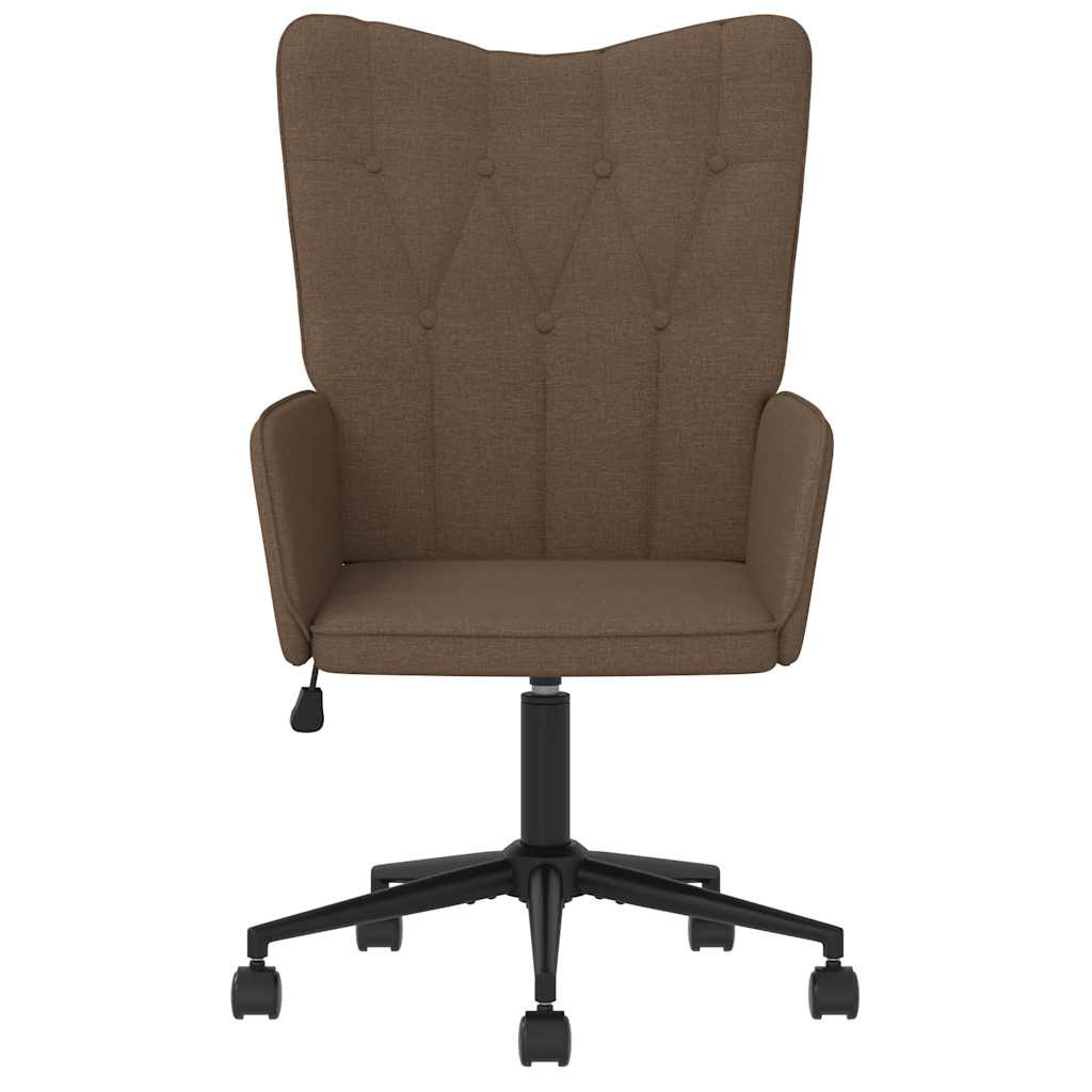 

vidaXL Relaxstoel stof bruin