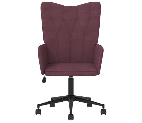 vidaXL Chaise de relaxation Violet Tissu