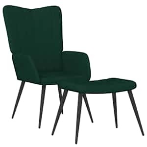 vidaXL puhketool jalapingiga, tumeroheline, samet