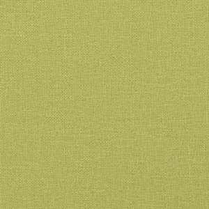 Relaxační křeslo se stoličkou zelené textil - obrázek 10