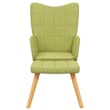 Chaise De Relaxation Avec Tabouret VidaXL - Velours Noir - Repose-pieds Intégré - Pour Salon, Bureau, Salle à Manger - Charge 110 Kg