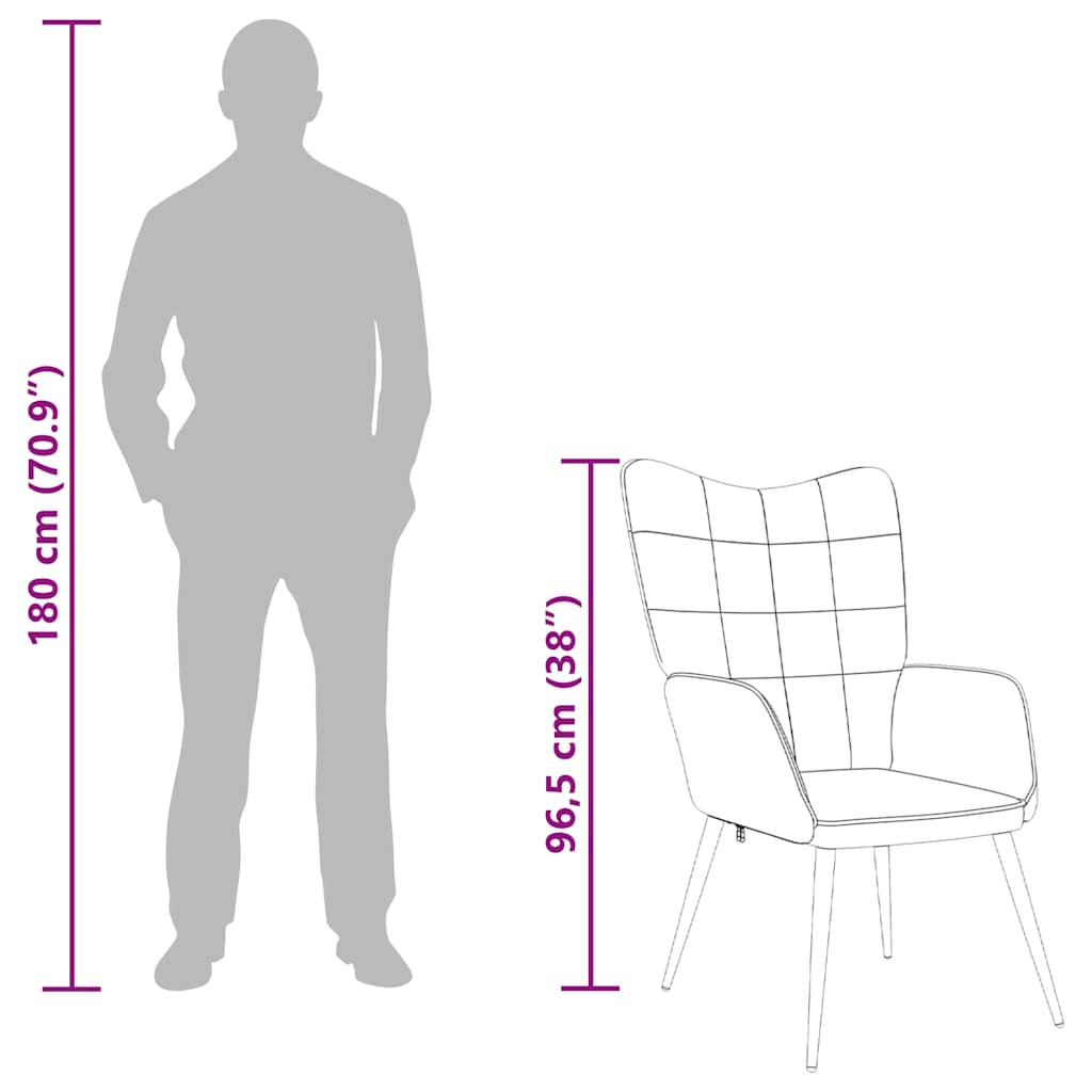 Stol za sproščanje rjavo blago - slika 10