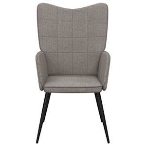 Relaxační židle taupe textil - obrázek 4