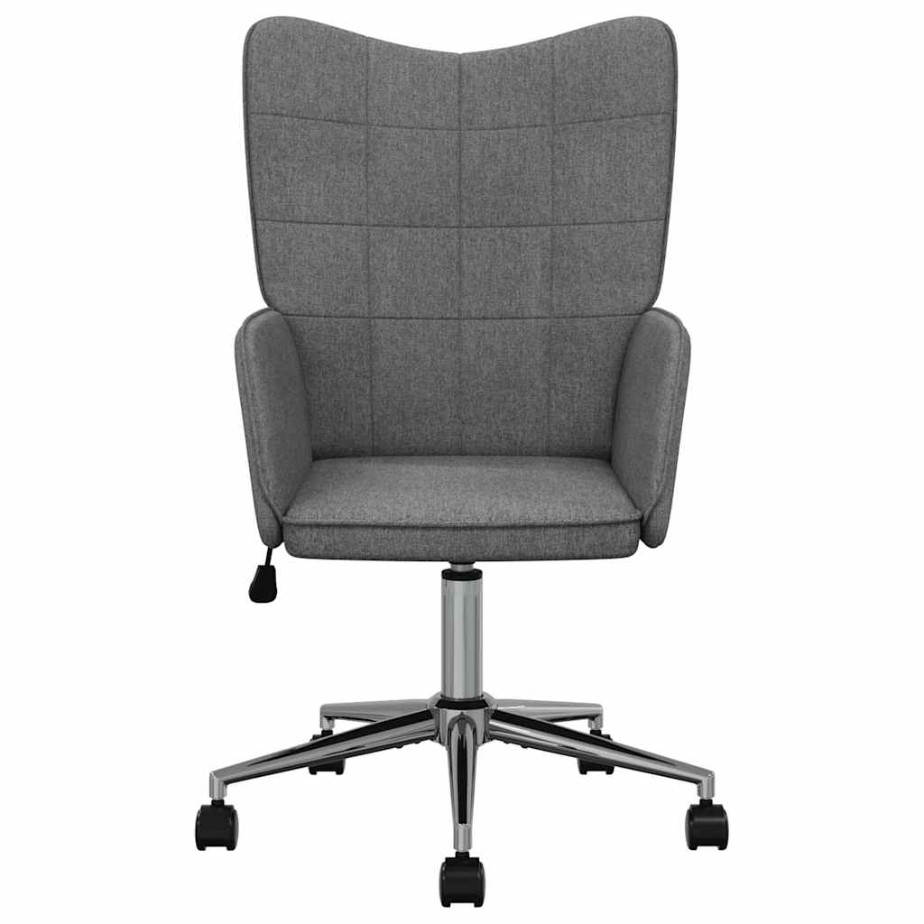 

vidaXL Relaxstoel stof donkergrijs
