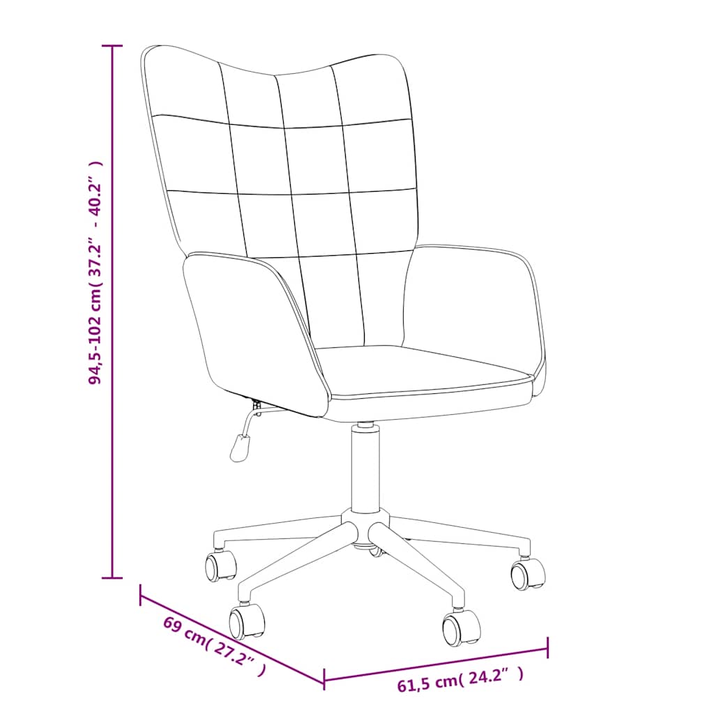 sötétszürke szövet pihenőfotel