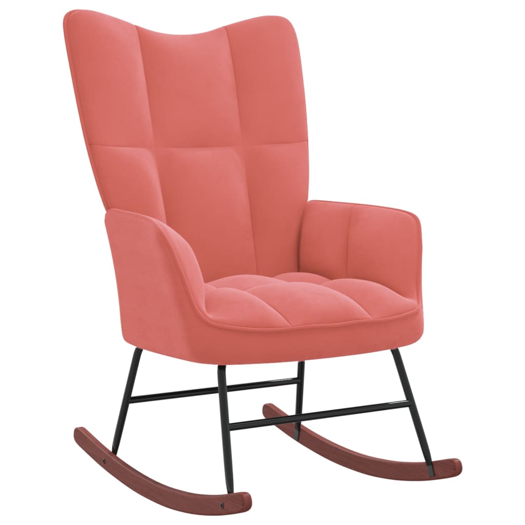 Prečunoliktava - Tev un tavai dzīvei - šūpuļkrēsls, rozā samts
