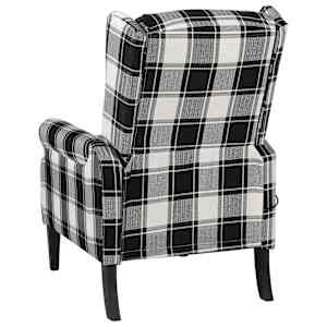 Polohovací křeslo vícebarevné textil - obrázek 4