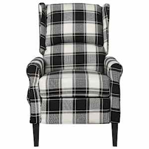 vidaXL Fauteuil inclinable Multicolore Tissu