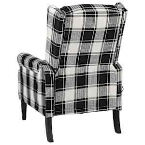 Masážní polohovací křeslo vícebarevné textil - obrázek 4