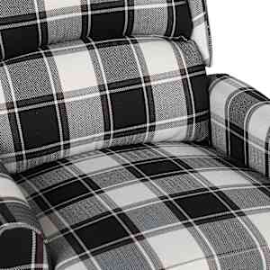 Masážní polohovací křeslo vícebarevné textil - obrázek 5