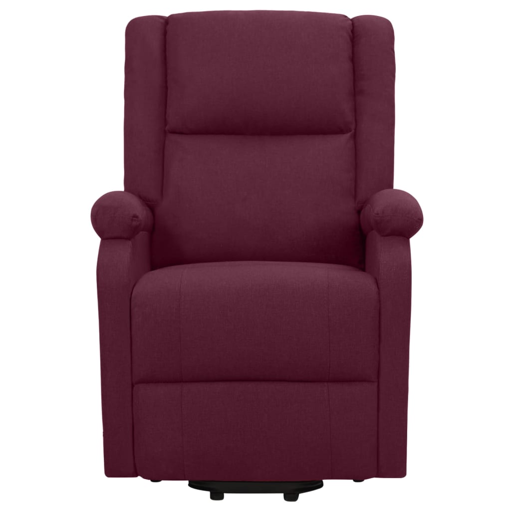 Sta-op-stoel verstelbaar stof paars