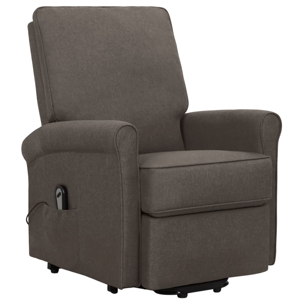 vidaXL Fauteuil Marron Tissu