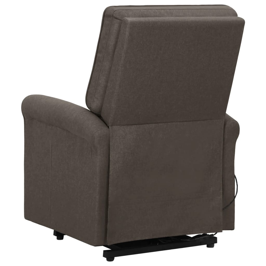 Sta-op-stoel verstelbaar stof bruin