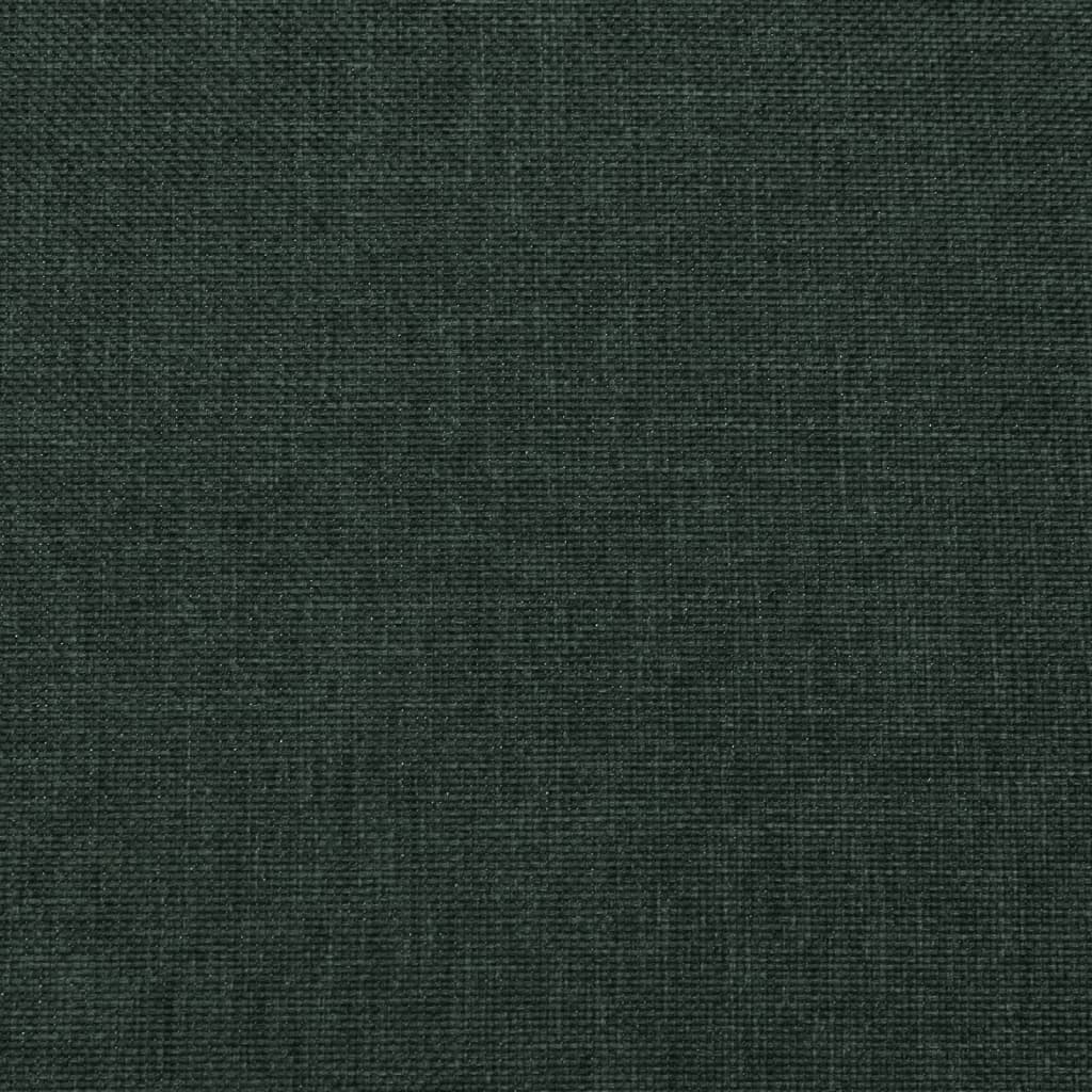 Fotoliu cu ridicare, verde închis, material textil