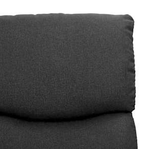 Zvedací křeslo tmavě šedé textil - obrázek 7