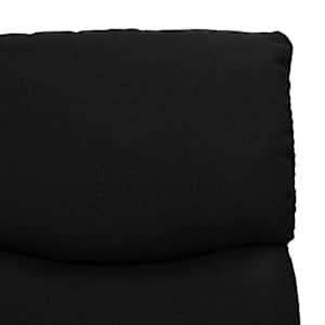 Zvedací masážní křeslo černé textil - obrázek 7