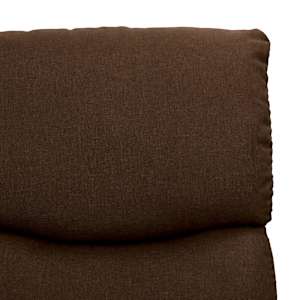 Zvedací masážní křeslo tmavě hnědé textil - obrázek 7