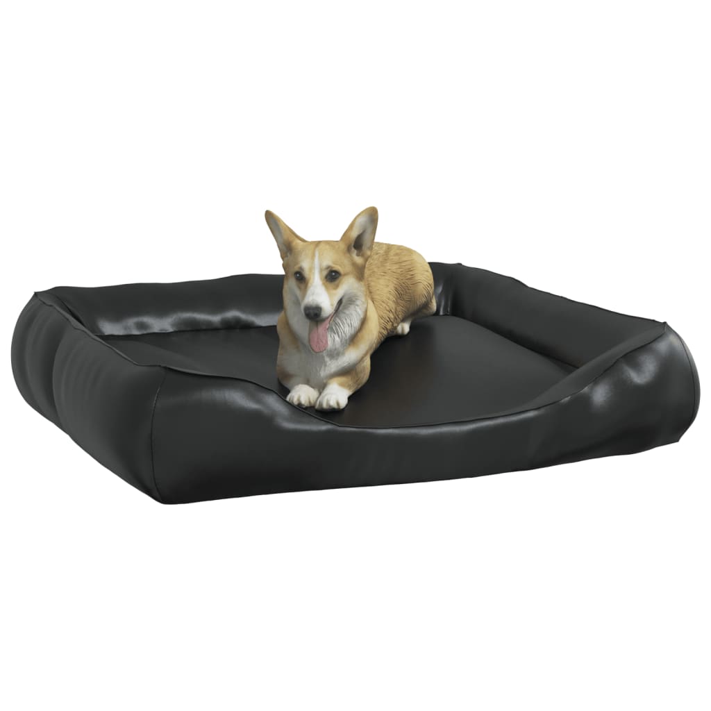 vidaXL Cuccia per Cani Nera 120x100x27 cm in Similpelle