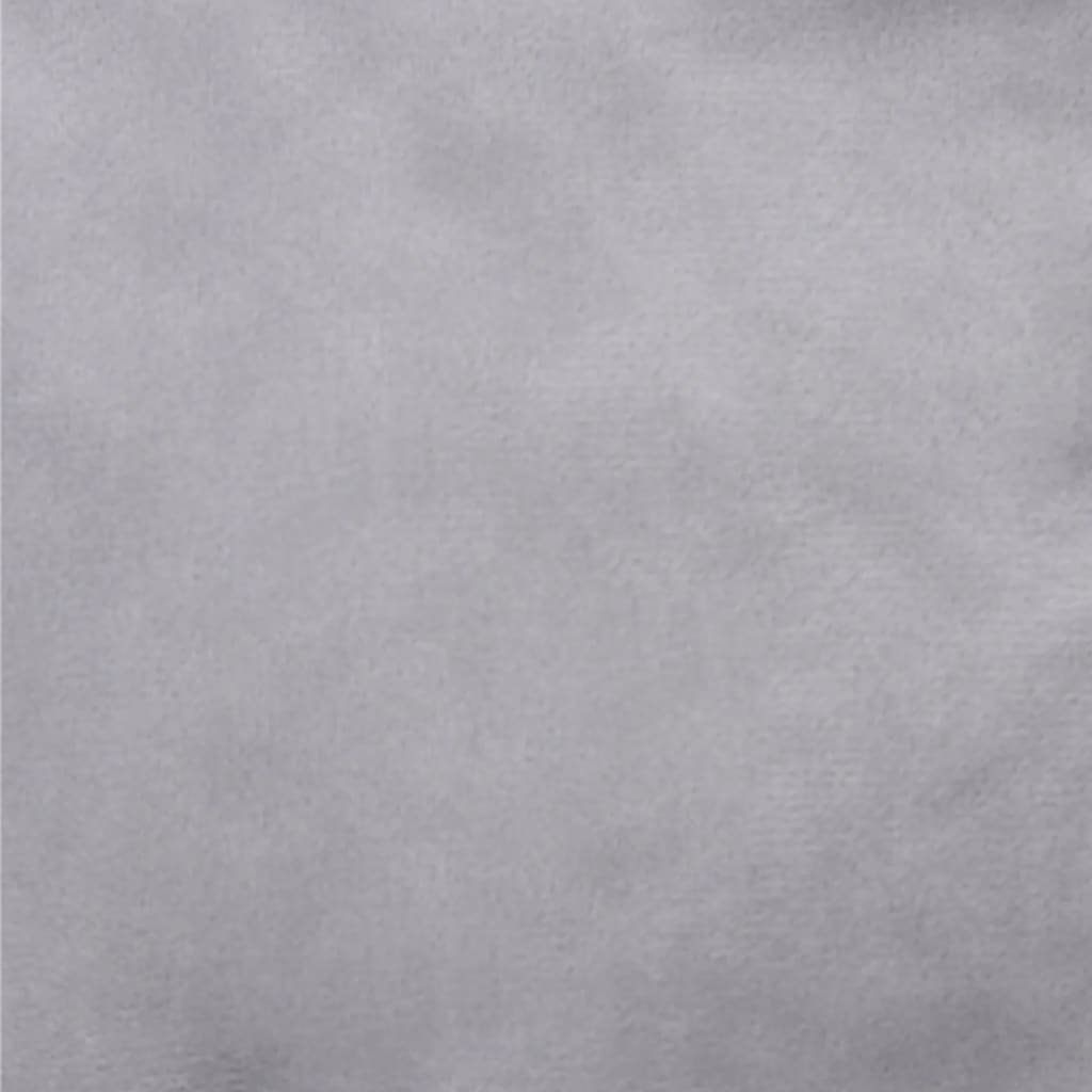 Panier XXL rond en similicuir noir et gris pour chiens  - 100x90x20 cm
