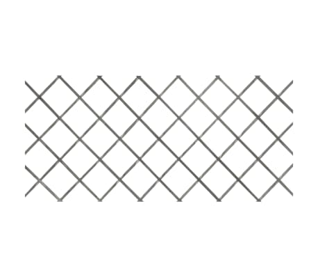 vidaXL Espaliergjerder 5 stk heltre gran 180x80 cm grå