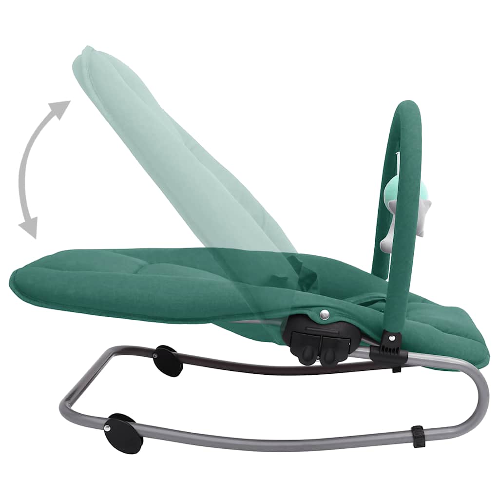 Sdraietta Per Neonato Verde In Acciaio VidaXL 17 width=274