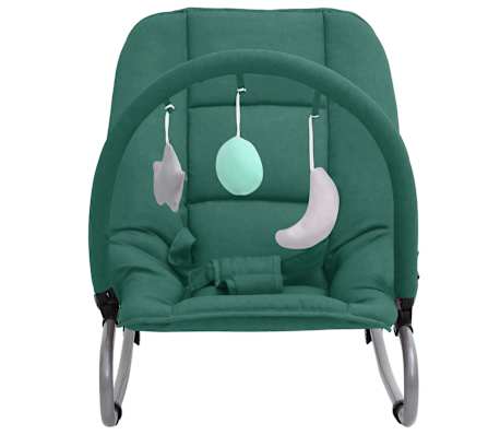 vidaXL laste h&uuml;ppetool, roheline, teras