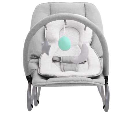 vidaXL laste hüppetool, helehall, teras