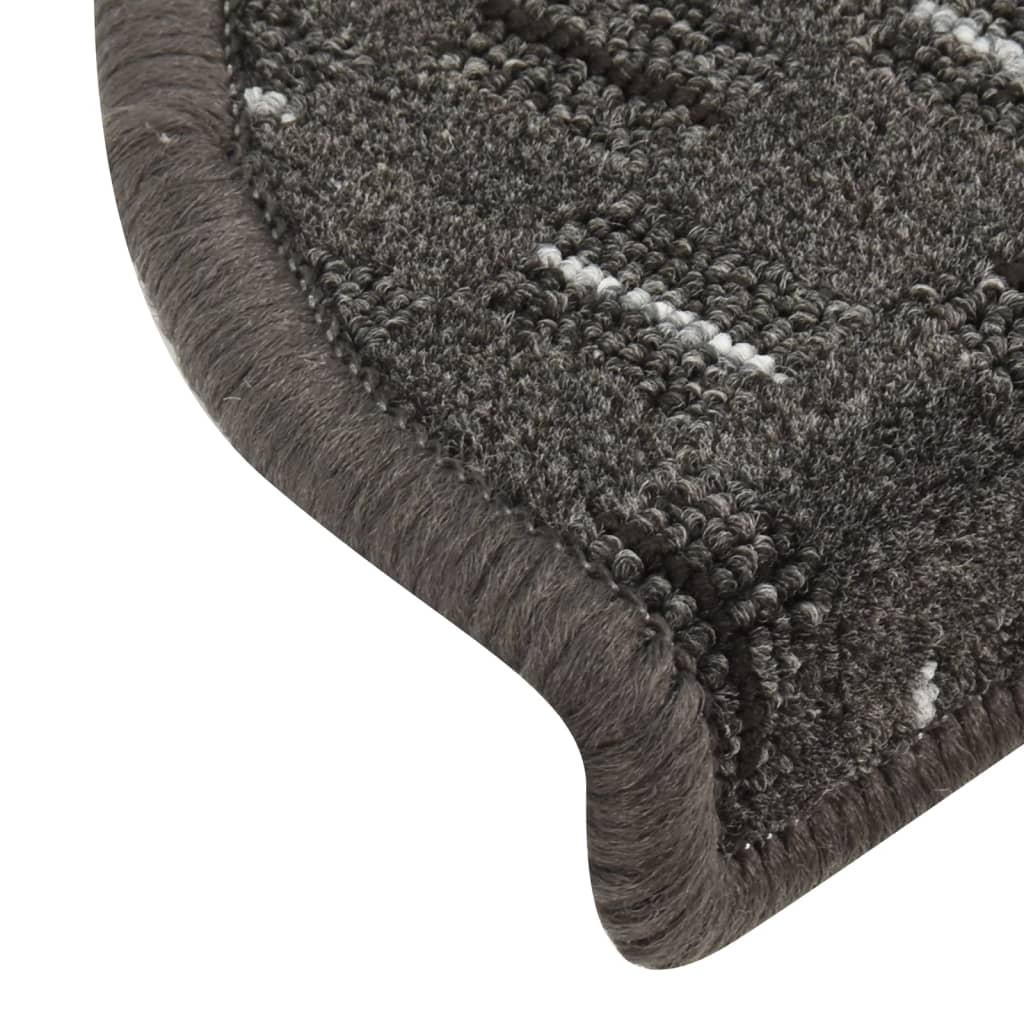 Tappetini Per Scale 15 Pz Antracite 65x25 Cm VidaXL 18 width=274