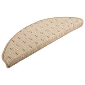 vidaXL Porrasmatot 15 kpl harmaanruskea 65x21x4 cm