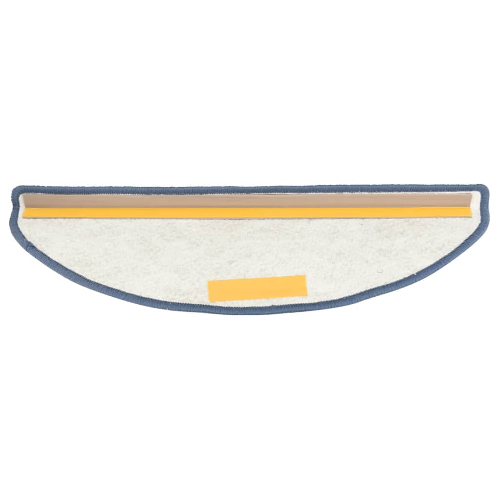 Постелки за стъпала, 15 бр, сини, 65x21x4 см