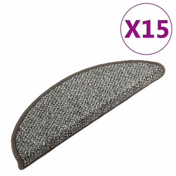 vidaXL trepivaibad 15 tk, antratsiithall, 65x21x4 cm