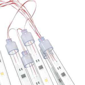 Padající světla 8 ks 30 cm teplá bílá 192 LED dovnitř i ven - obrázek 4