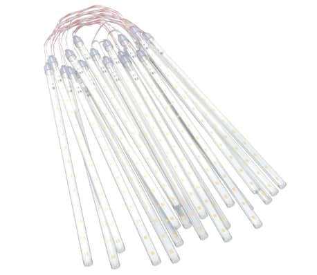 vidaXL Meteor Light Set of 20 Warm White Plastic