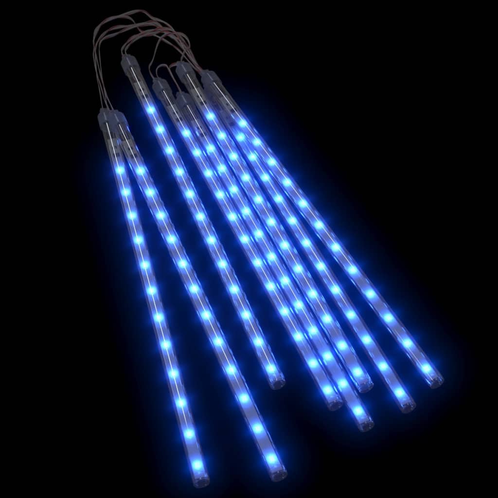 Photos - Chandelier / Lamp VidaXL Meteor Lights 8 pcs 1 ft Blue 192 LEDs Indoor Outdoor 