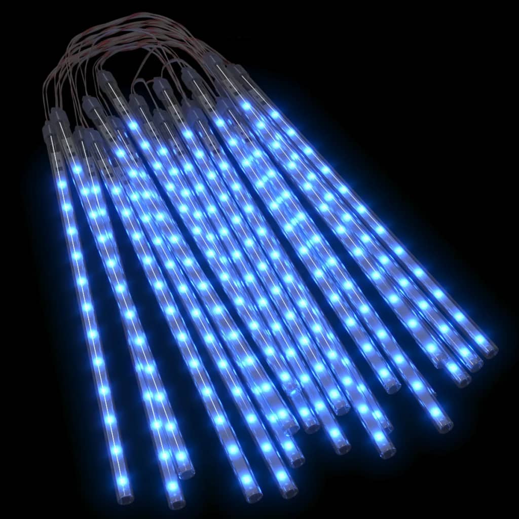 Photos - Chandelier / Lamp VidaXL Meteor Lights 20 pcs 1 ft Blue 480 LEDs Indoor Outdoor 