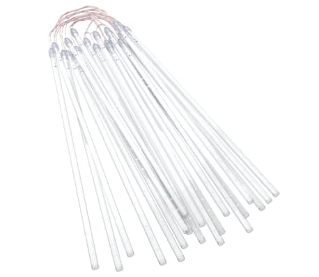 vidaXL Svetl&aacute; meteor 20 ks 50 cm modr&eacute; 720 LED vn&uacute;torn&eacute; vonkaj&scaron;ie