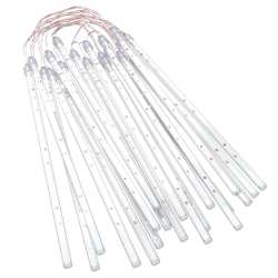 vidaXL Светещи метеори 20 бр 30 см цветни 480 LED закрито/открито