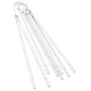 Padající světla 8 ks 50 cm barevná 288 LED dovnitř i ven - obrázek 3