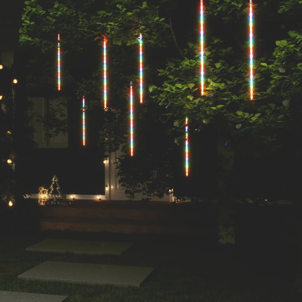 Meteorska svjetla 8 kom 50 cm šarena 288 LED žarulja Dom i vrt Naručite namještaj na deko.hr