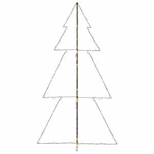 Vánoční stromek kužel 300 LED diod dovnitř i ven 120 x 220 cm - obrázek 5