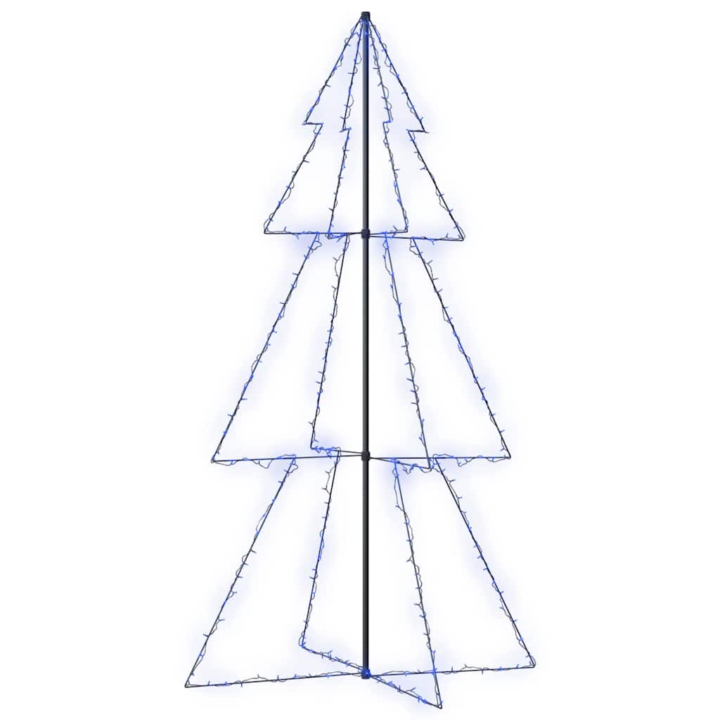 vidaXL VianoÄŤnĂ˝ stromÄŤek, kuĹľeÄľ, 300 LED, dovnĂştra aj von 120x220 cm